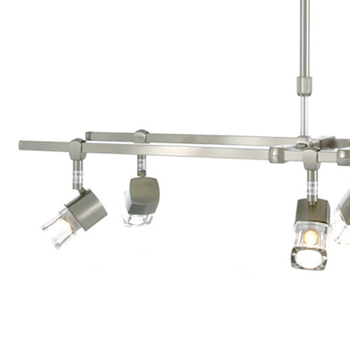 Ticino 80cm Telescopic 6 Light Suspension Light - Chrome