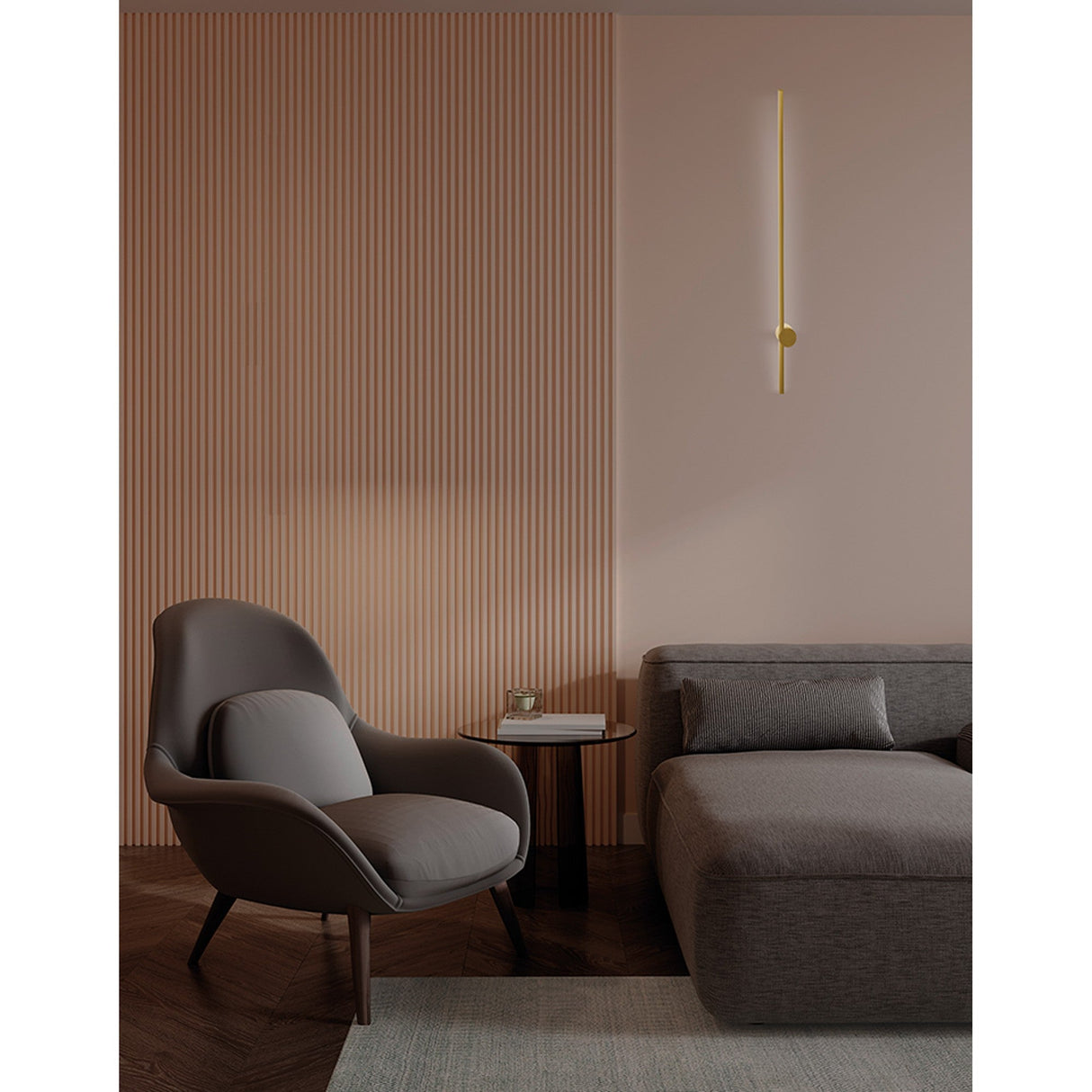 Tobago LED Wall Light 9W 3000K - Gold