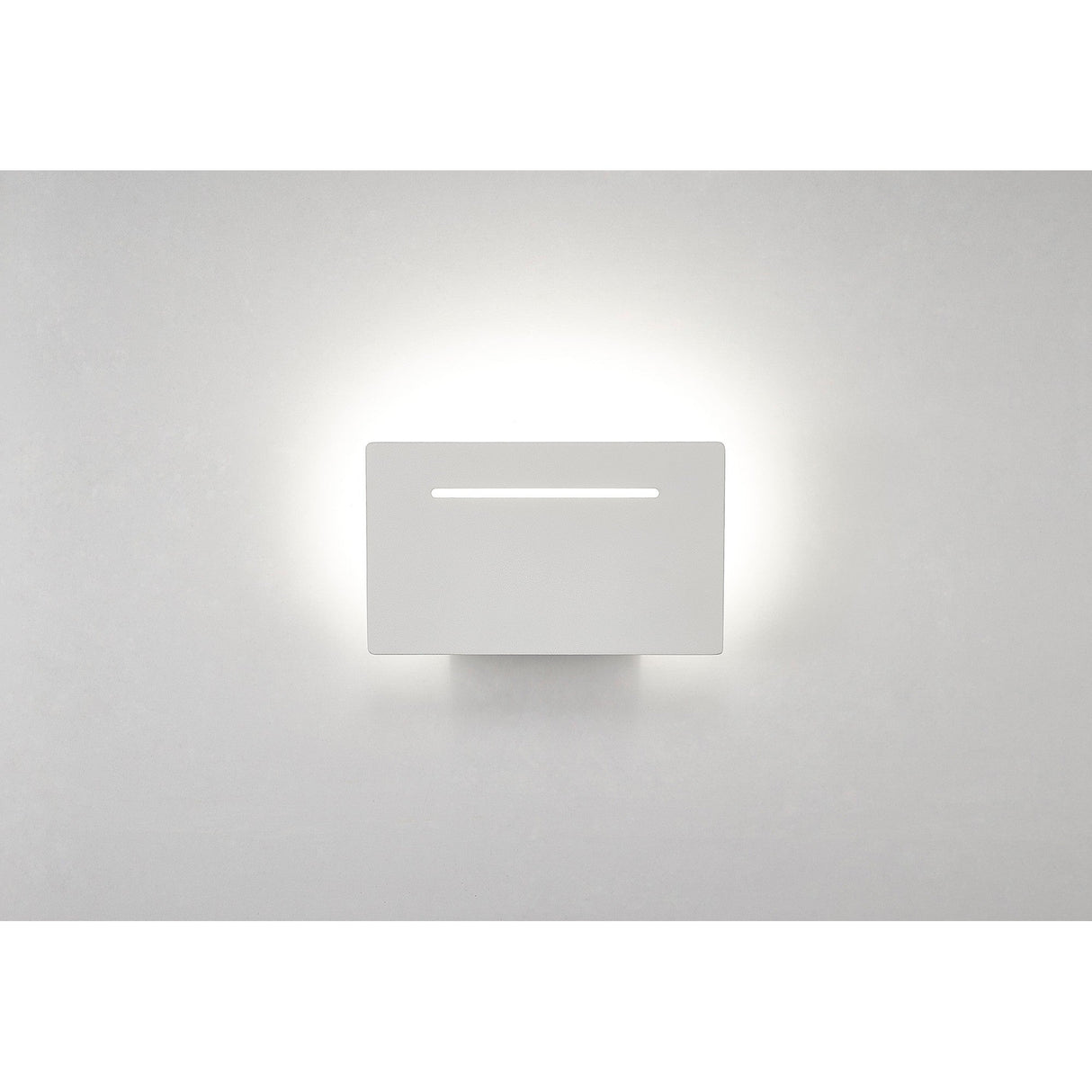 Toja 20cm Rectangular LED Wall Light 4W 4000K - White