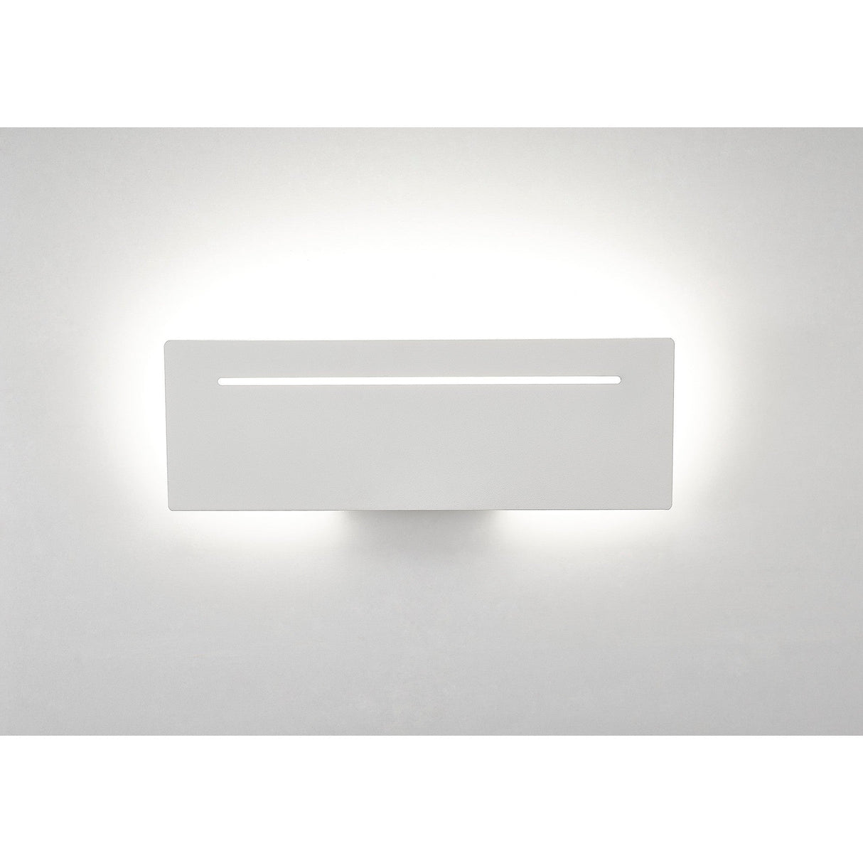 Toja 35cm Rectangular LED Wall Light 8W 4000K - White