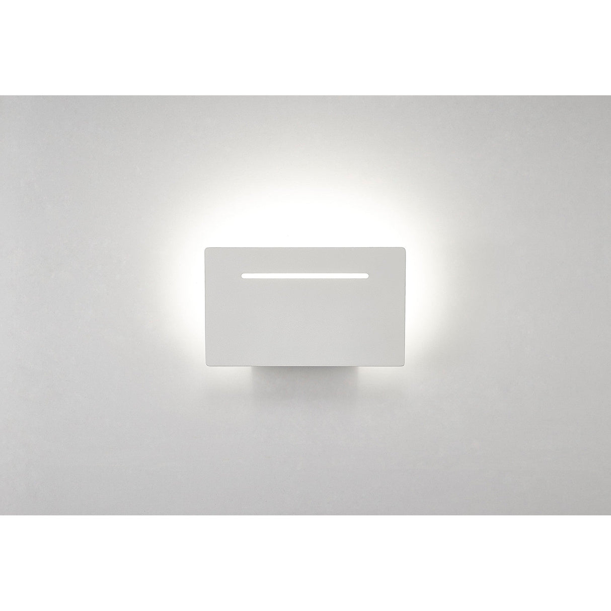 Toja 20cm Rectangular LED Wall Light 8W 3000K - White
