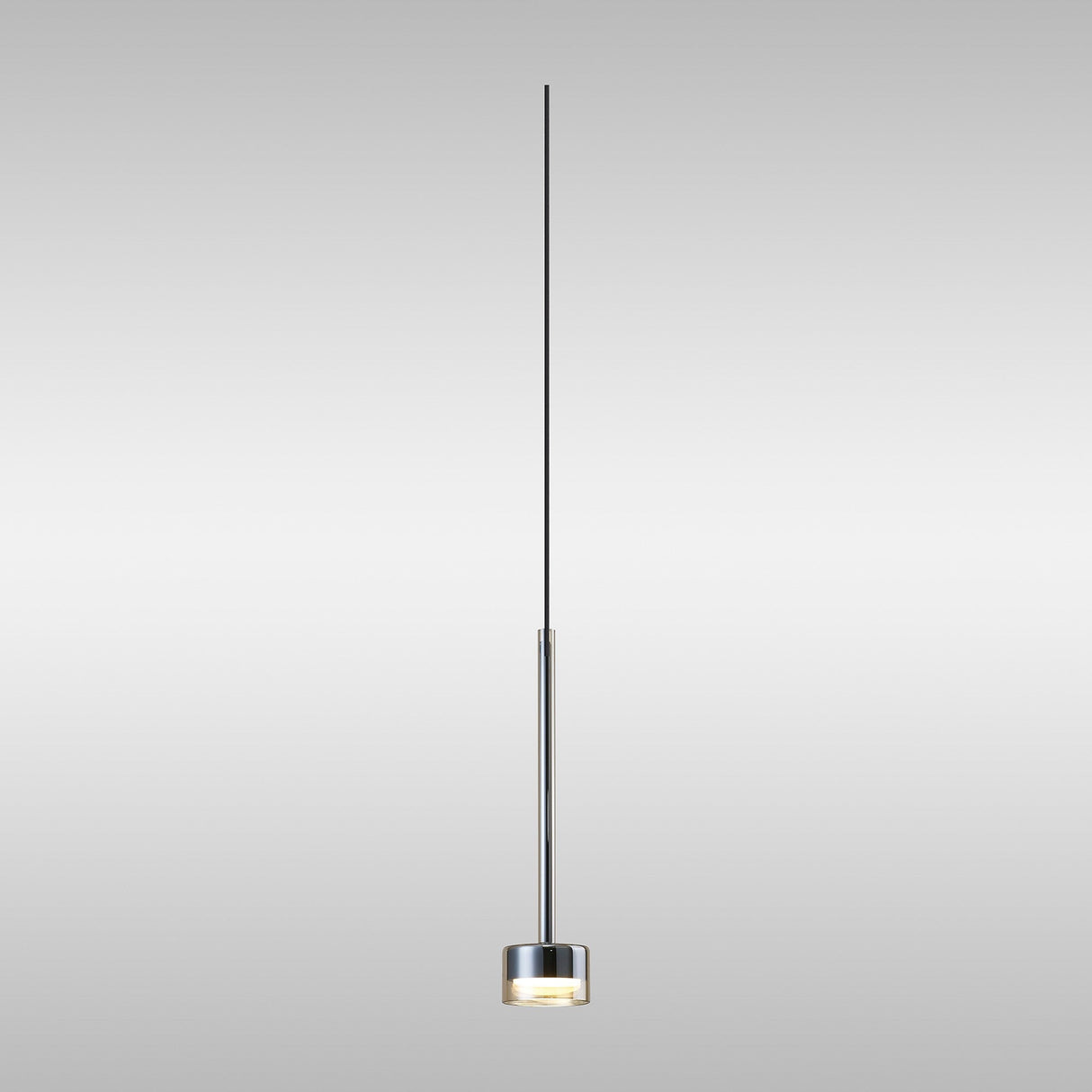 Tonic Dimmable LED Glass Pendant Light 12W 3000K - Bronze