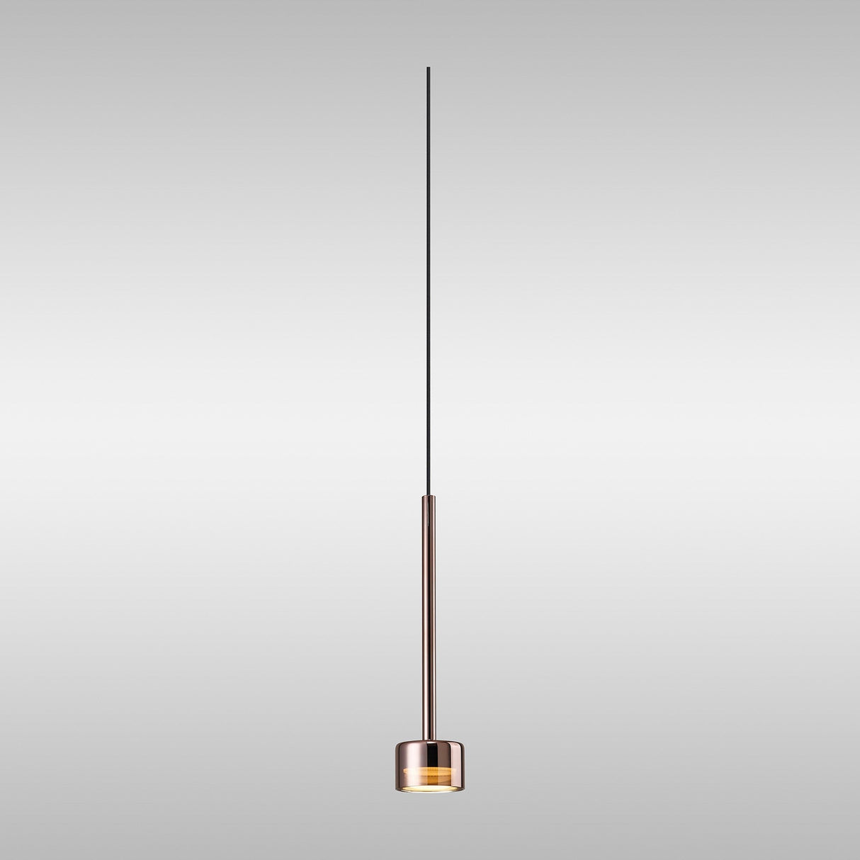 Tonic Dimmable LED Glass Pendant Light 12W 4000K - Copper