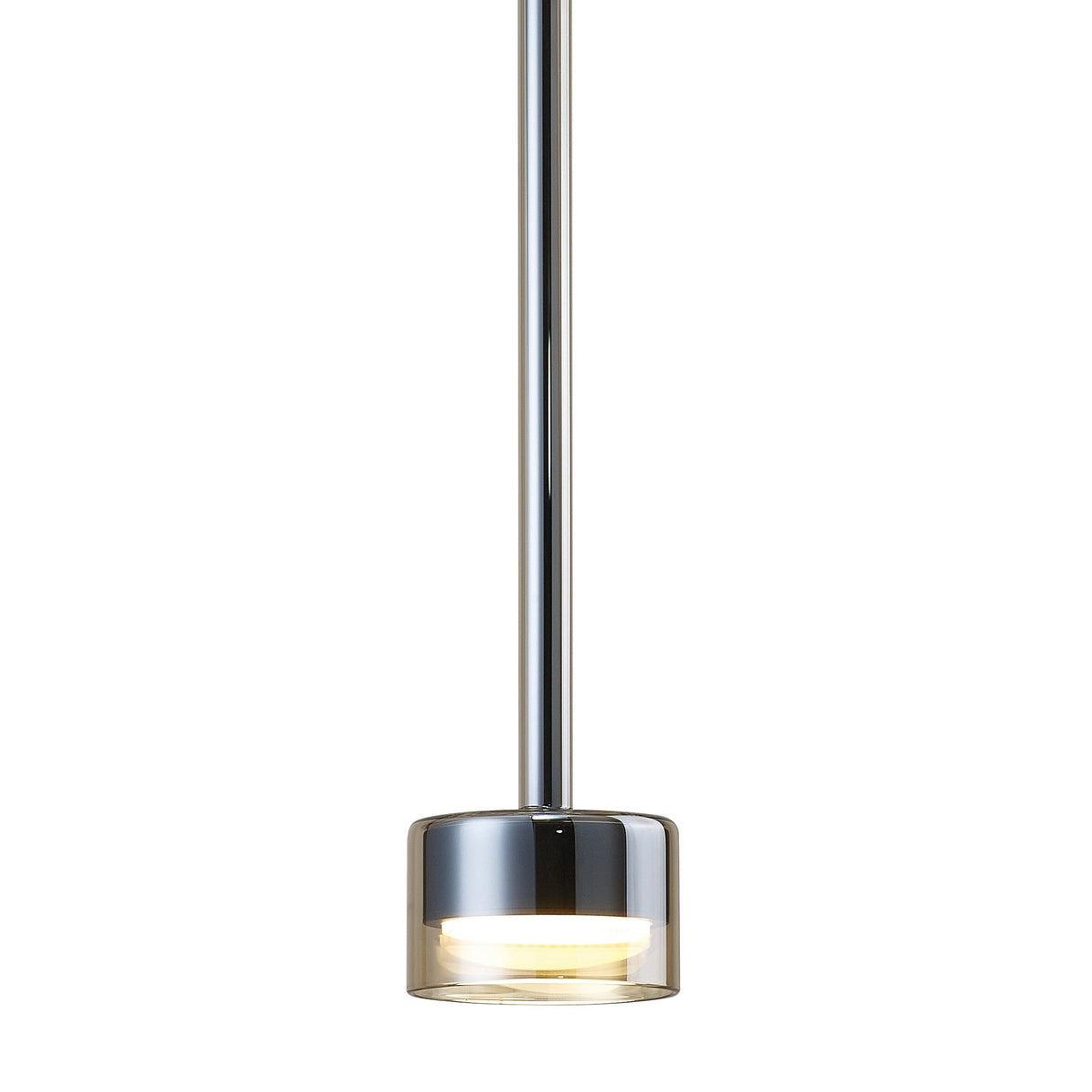 Tonic Dimmable LED Glass Pendant Light 12W 3000K - Bronze & Black