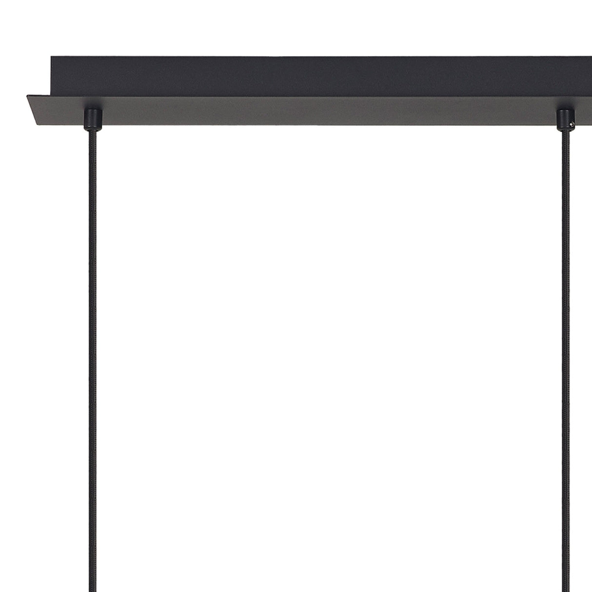 Tonic 3 Light Dimmable LED Glass Bar Pendant Light 4000K - Bronze & Black