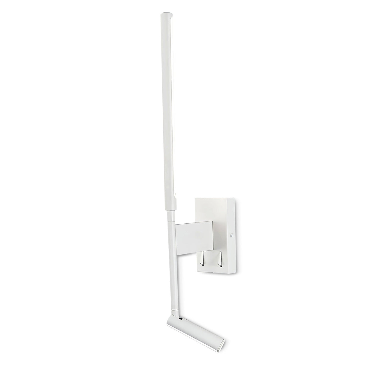 Torch LED Wall/Reading Light With Switch - Sand White