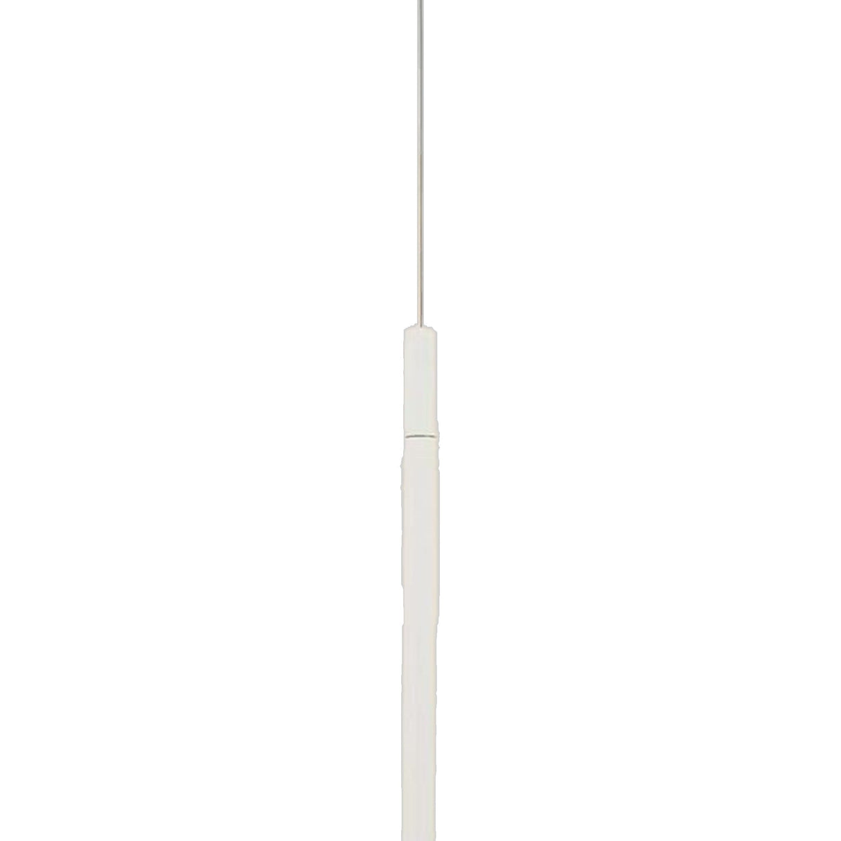 Torch Vertical LED Glass Pendant Light 11W 3000K - Sand White