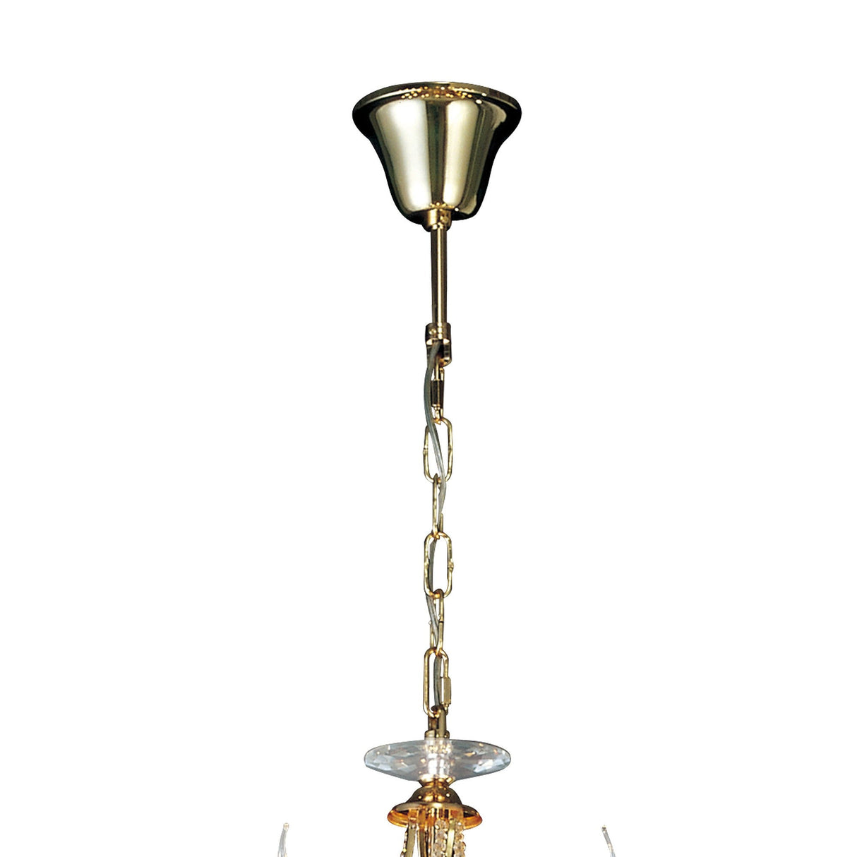 Torino 73cm 15 Light Crystal Chandelier - French Gold