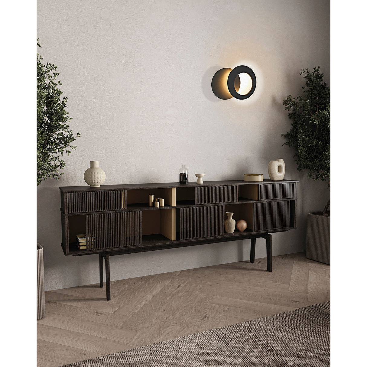 Toronto LED Wall Light 10W 3000K - Matt Black