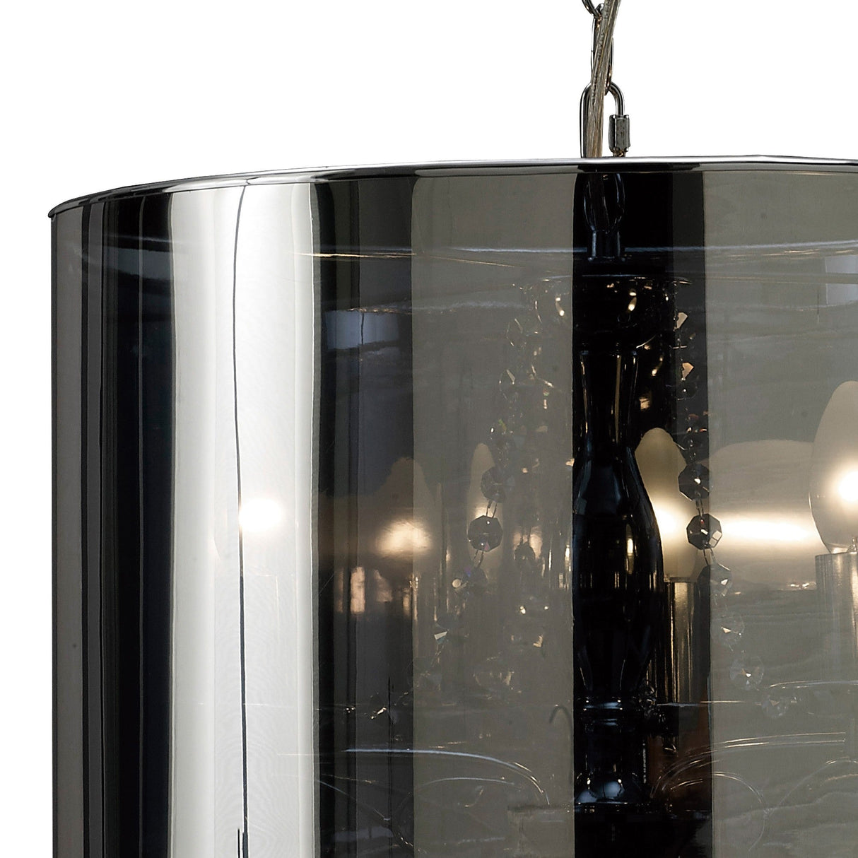 Trace 3 Light Crystal Pendant Light – Chrome