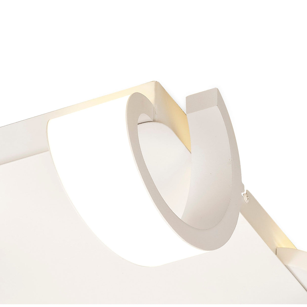 Tsunami LED Semi-Flush Ceiling Light 48W 3000K - Sand White