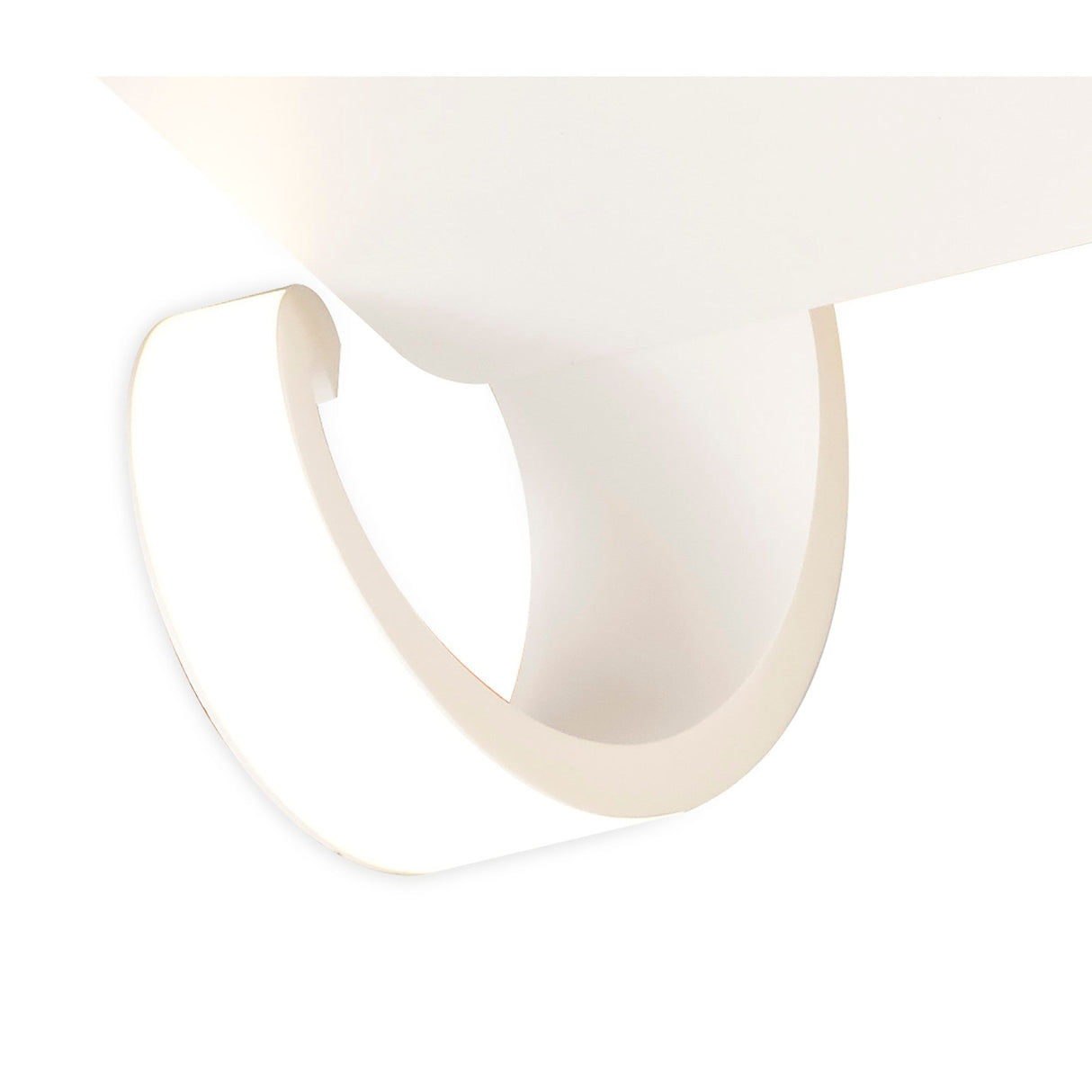 Tsunami LED Semi-Flush Ceiling Light 48W 3000K - Sand White