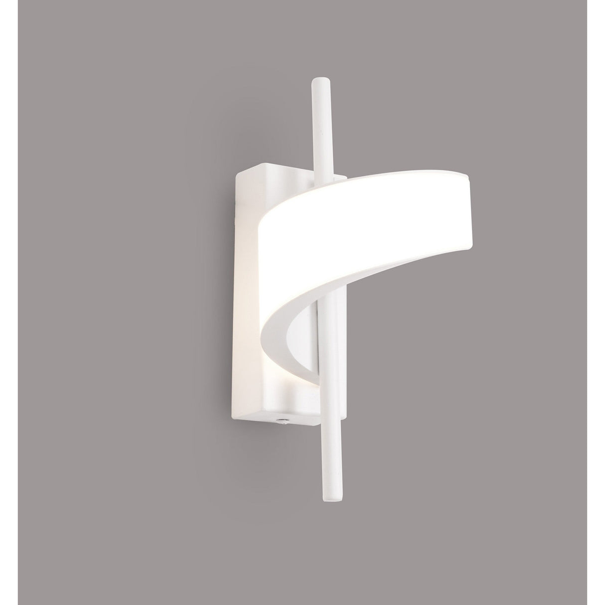 Tsunami Spiral LED Wall Light 12W 3000K - White