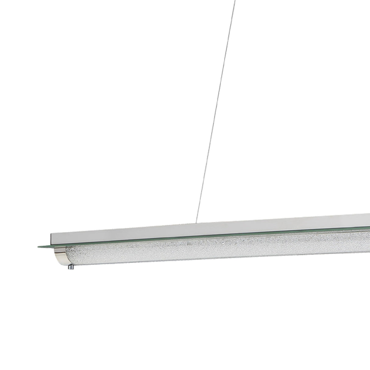 Tube LED Linear Suspension Light 36W 4000K - Polished Chrome