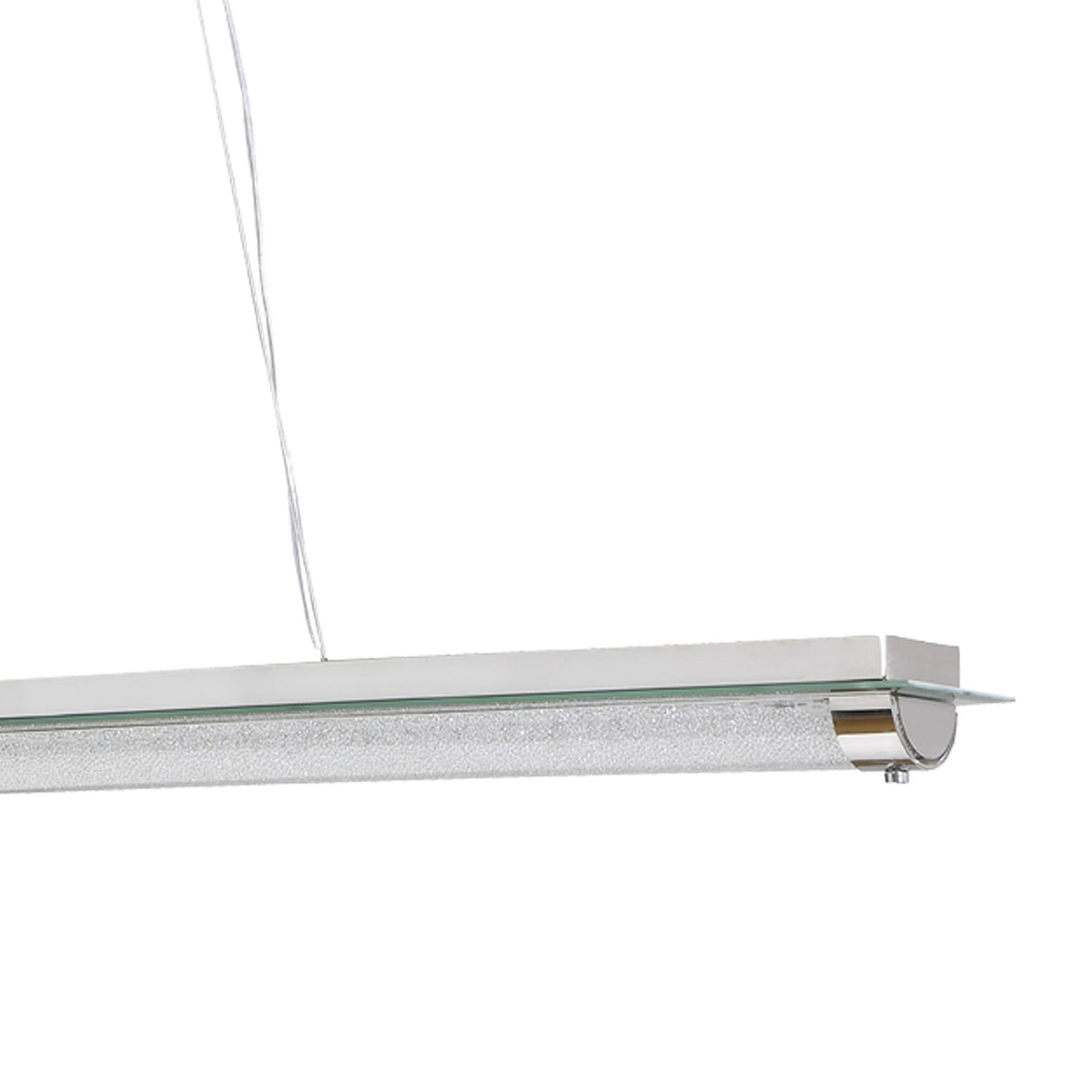 Tube LED Linear Suspension Light 36W 4000K - Polished Chrome