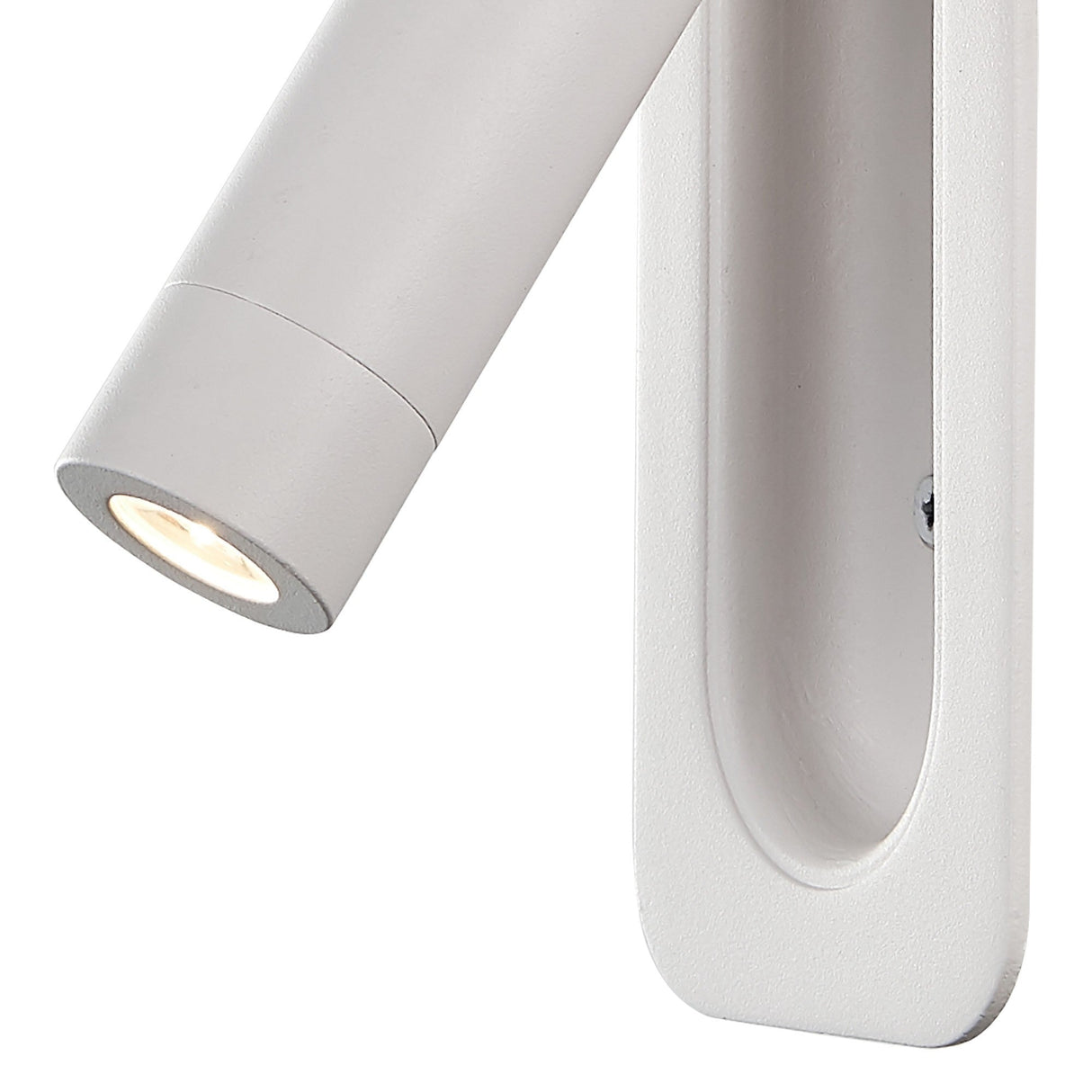 Turks LED Wall/Reading Light With Switch - Sand White