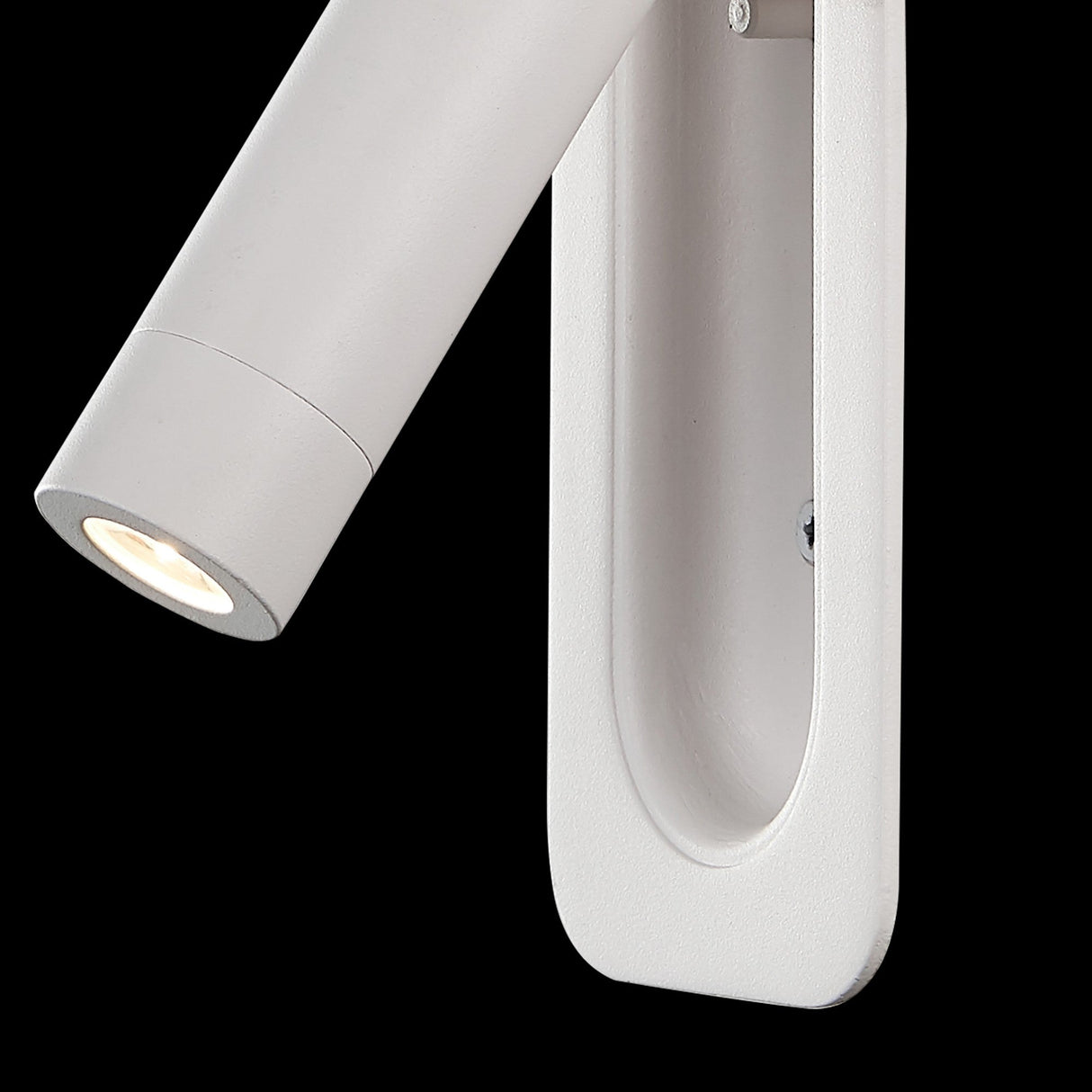 Turks LED Wall/Reading Light With Switch - Sand White