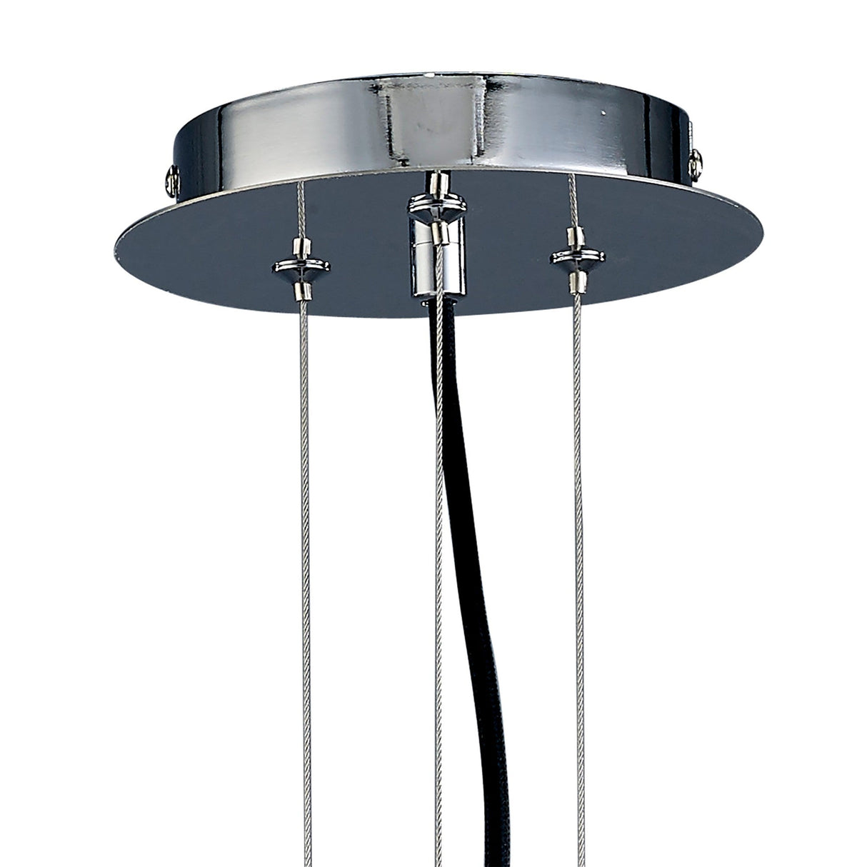 Twist 1 Light Pendant Light – Cement Effect & Polished Chrome