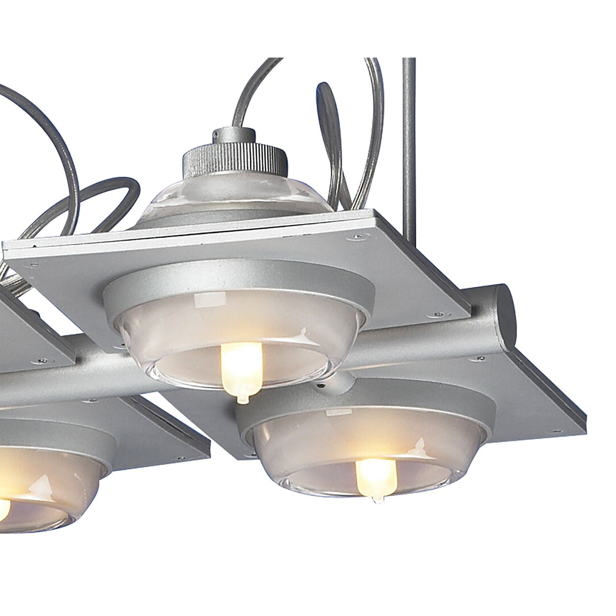 Ull 4 Light Suspension Light - Silver