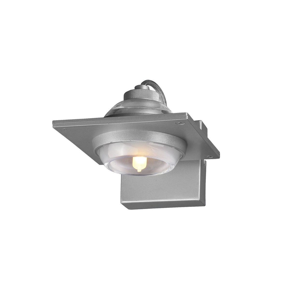 Ull 1 Light Wall Light - Silver Grey