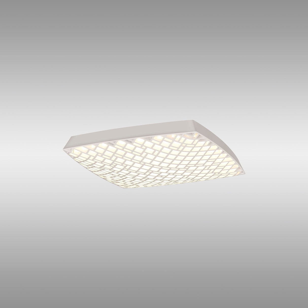 Urban CCT Dimmable LED Flush Ceiling Light With Remote Control 56W - White