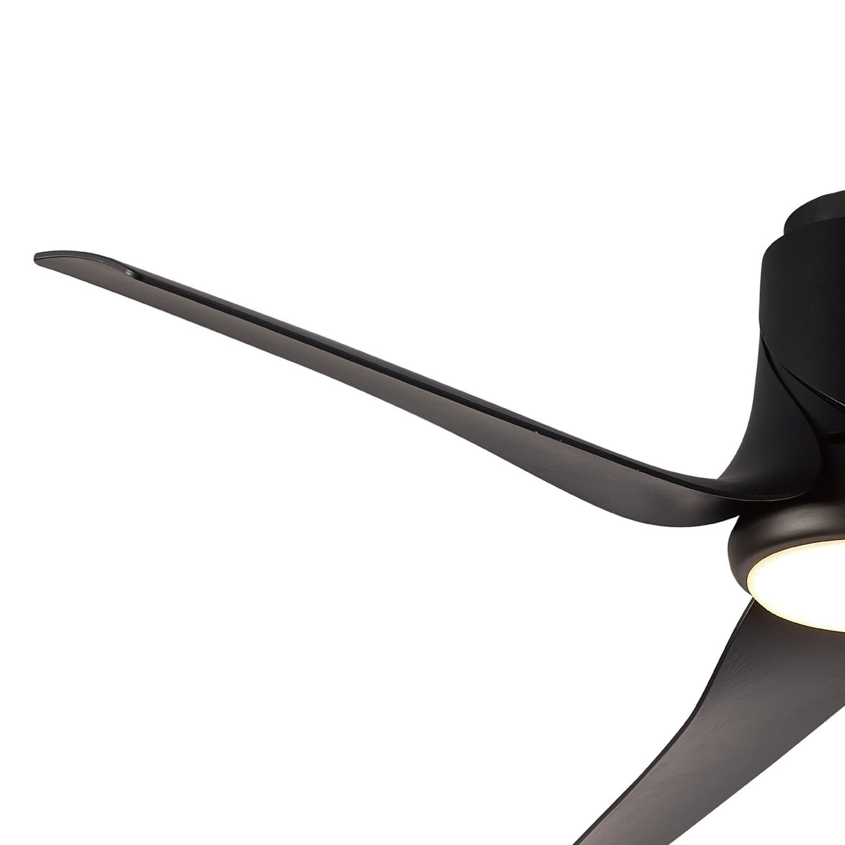 Ushuaia CCT Dimmable LED Ceiling Fan Light With Remote & APP Control - Black