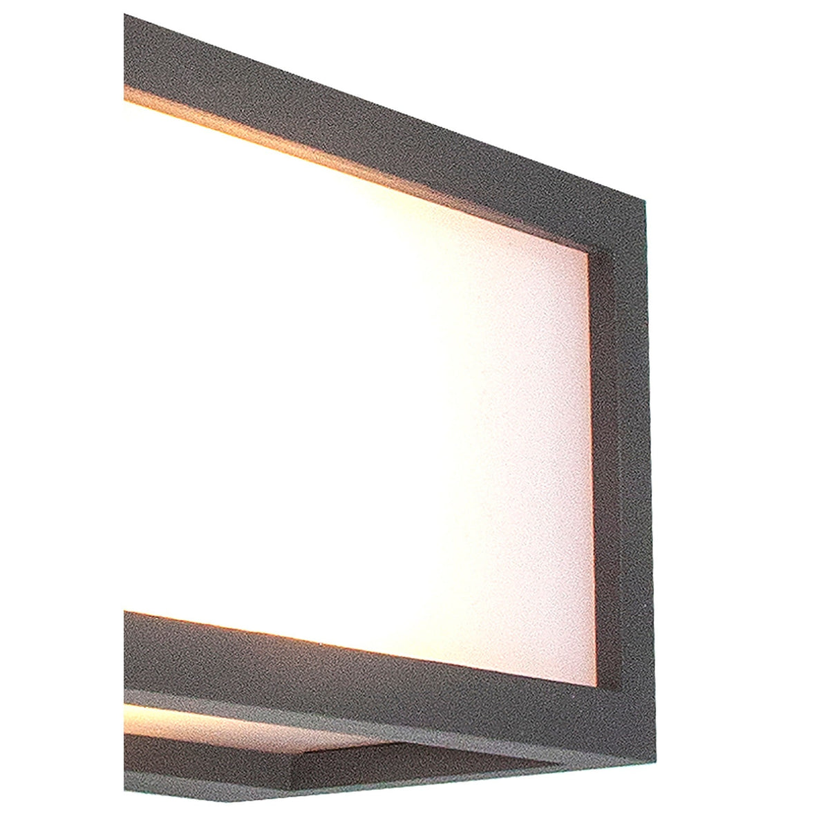 Utah 1 Light Outdoor Wall Light - Graphite