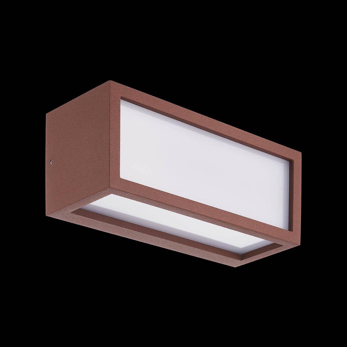 Utah 1 Light Outdoor Wall Light - Sand Brown