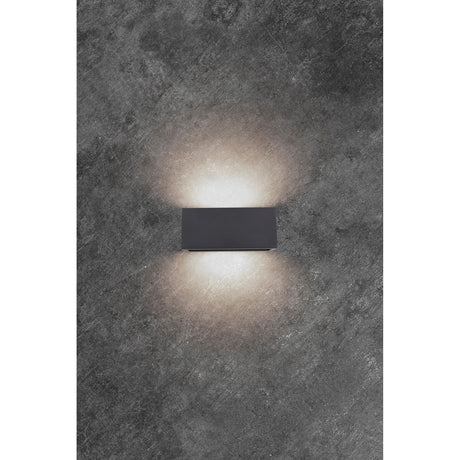 Utah 1 Light Outdoor Wall Lamp Up/Down - Graphite