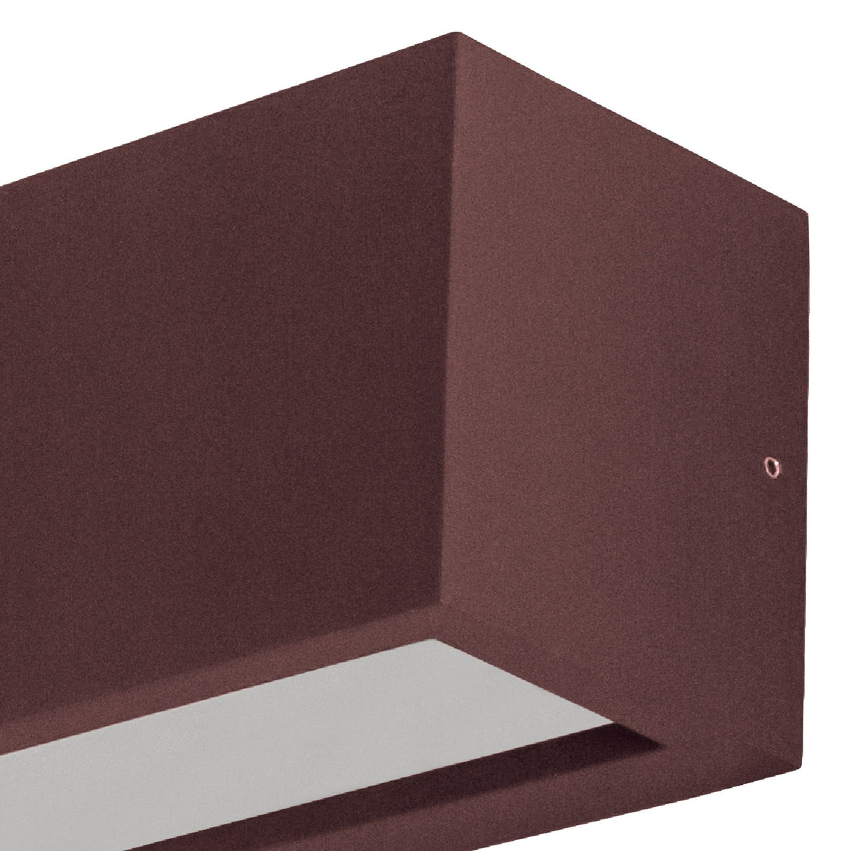 Utah 1 Light Outdoor Wall Lamp Up/Down - Sand Brown