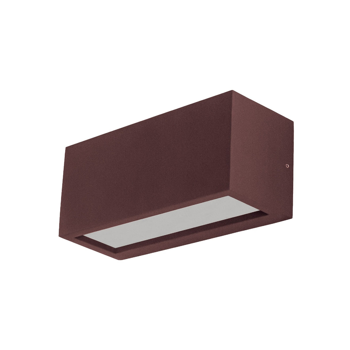 Utah 1 Light Outdoor Wall Lamp Up/Down - Sand Brown