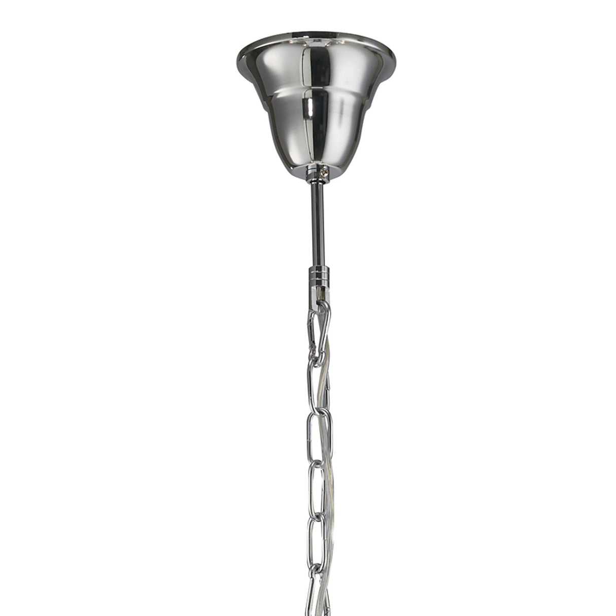 Vela 62cm 5 Light Crystal Chandelier - Polished Chrome