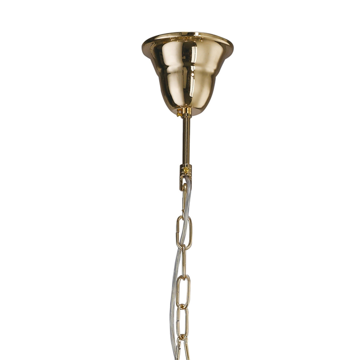 Vela 76cm 8 Light Crystal Chandelier - French Gold