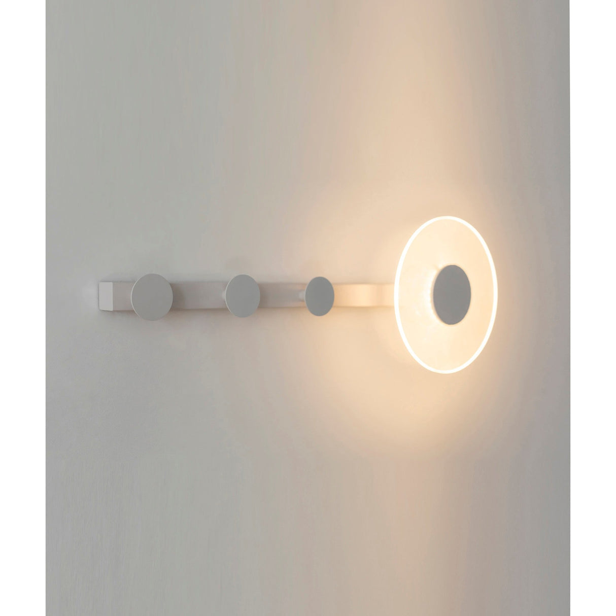 Venus Coat Rack LED Wall Light 6W 3000K - White