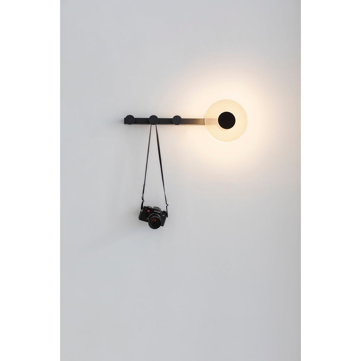 Venus Coat Rack LED Wall Light 6W 3000K - Black