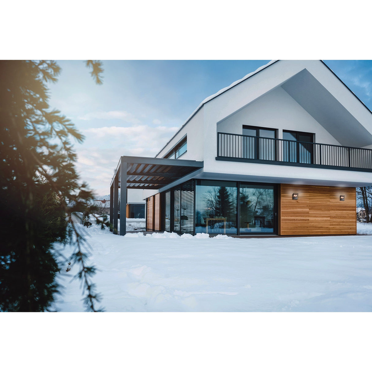 Verbier 2 Light Outdoor Ceiling/Wall Light - Dark Grey