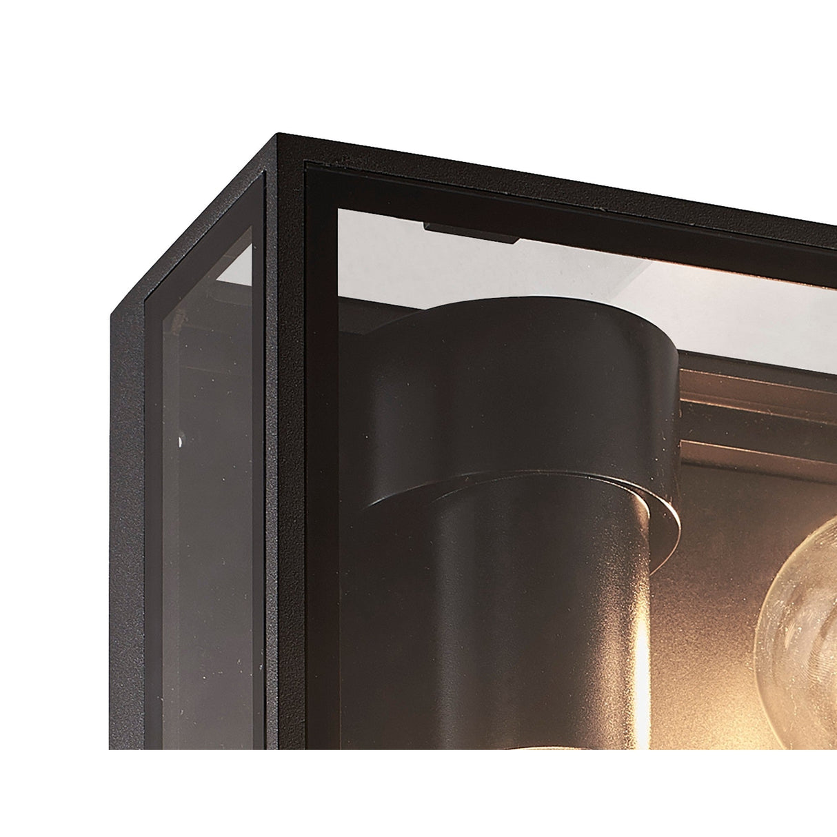 Verbier 2 Light Outdoor Ceiling/Wall Light - Dark Grey