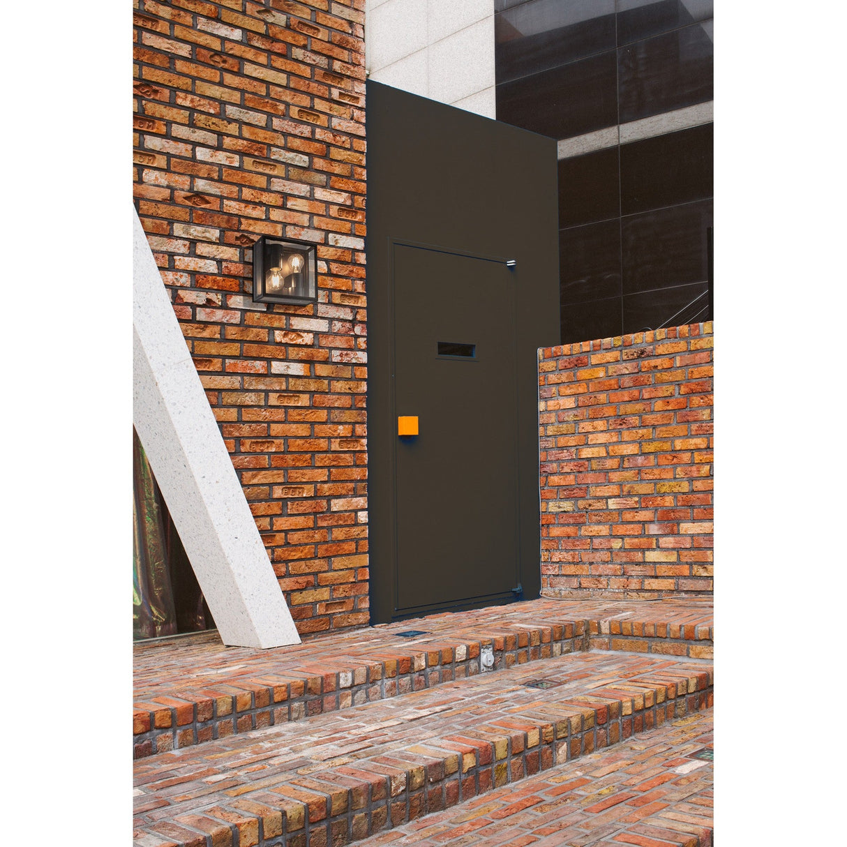 Verbier 2 Light Outdoor Ceiling/Wall Light - Dark Grey