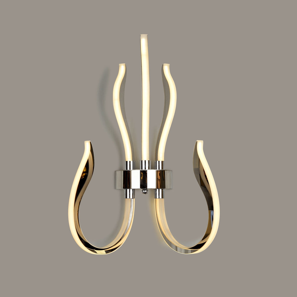 Versailles Dimmable LED Wall Light 30W 3000K - Chrome