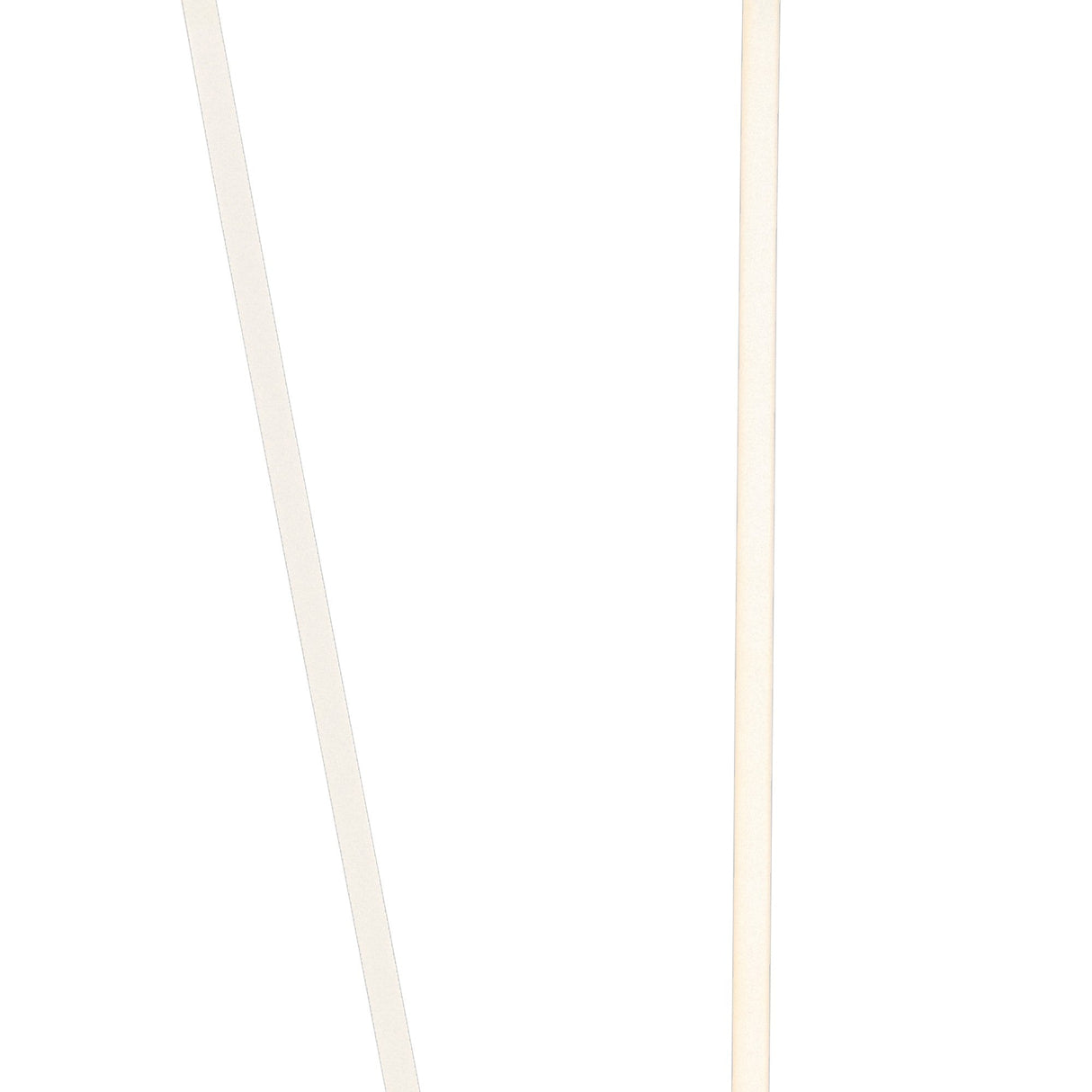 The Vertical Dimmable LED Floor Lamp 44W 3000K in White stands upright against a plain white background, showcasing the sleek lines typical of modern interior lighting design.