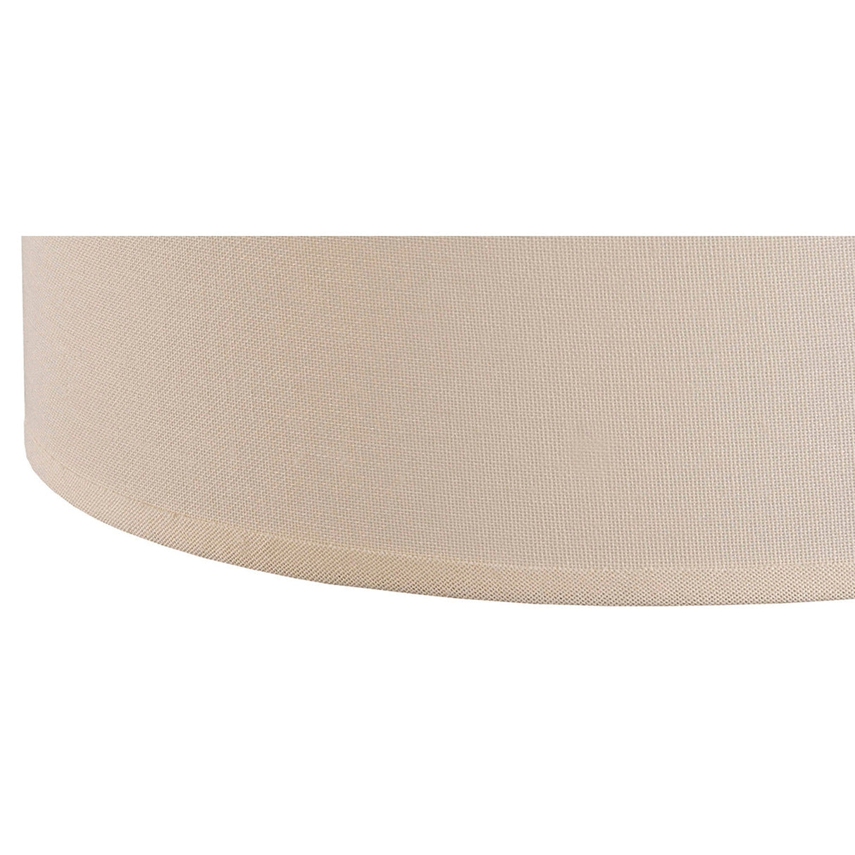 Victoria Round Lampshade - Ivory Cream, 30 x 17cm