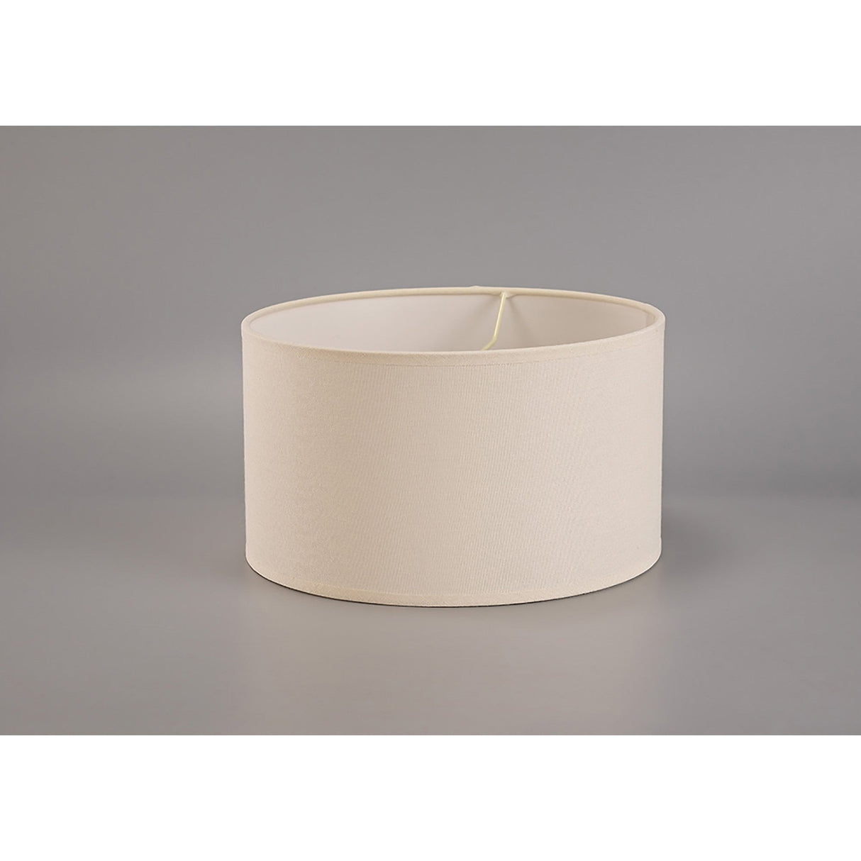 Victoria Round Lampshade - Ivory Cream, 30 x 17cm