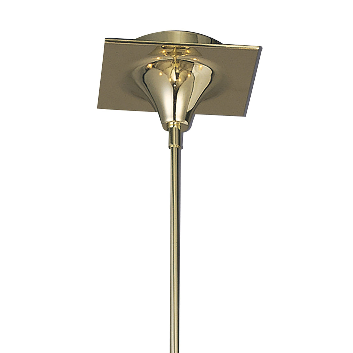 Viena 71.5cm Telescopic Round 8 Light Chandelier - Polished Brass