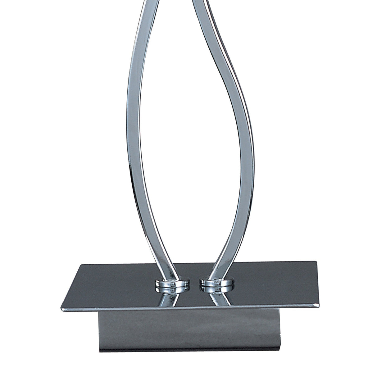 Viena 2 Light Table Lamp - Polished Chrome