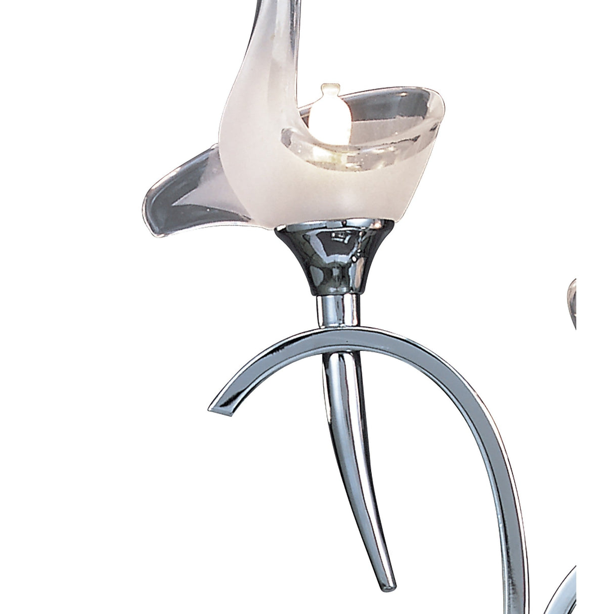 Viena 2 Light Table Lamp - Polished Chrome