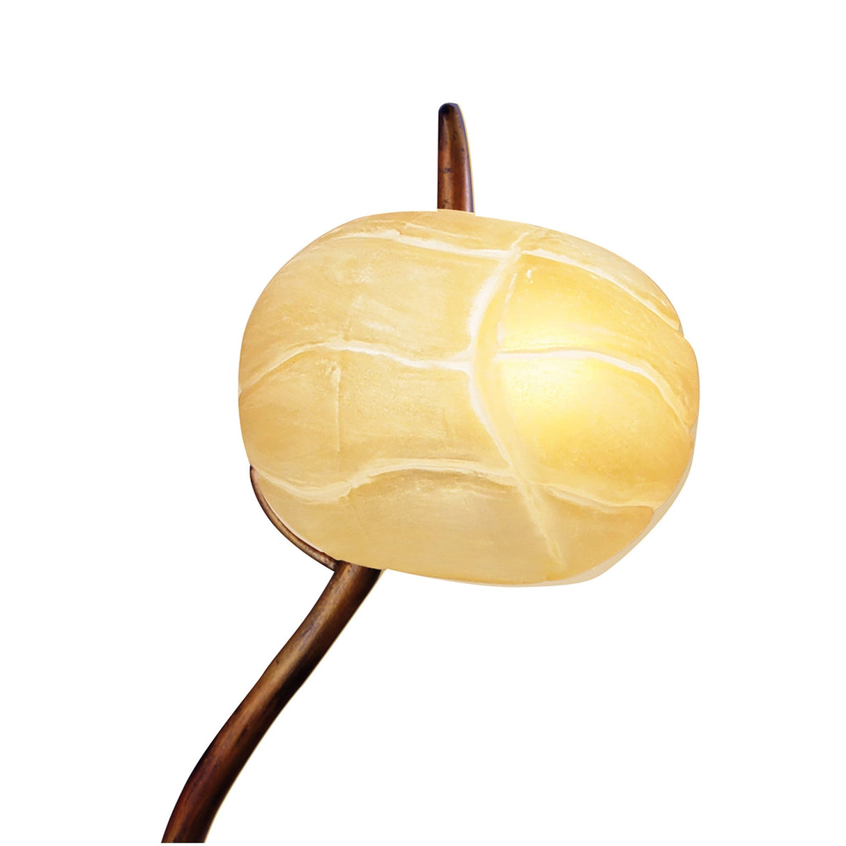 Wave 1 Light Table Lamp - Rustic Gold