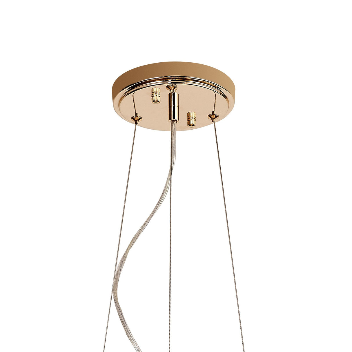 Wisteria 62cm 7 Light Crystal Suspension Light - French Gold