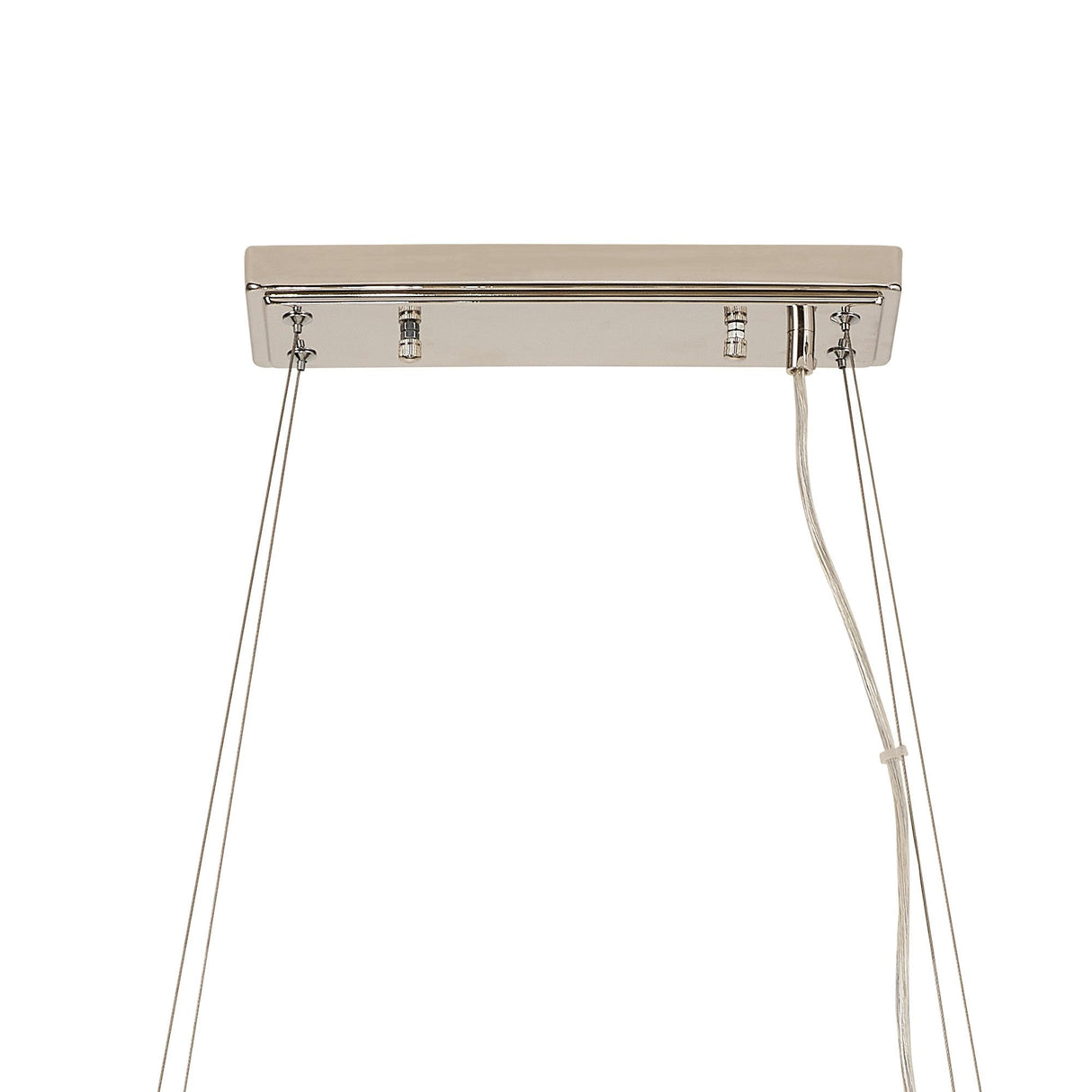 Wisteria 12 Light Crystal Linear Suspension Light - Polished Nickel