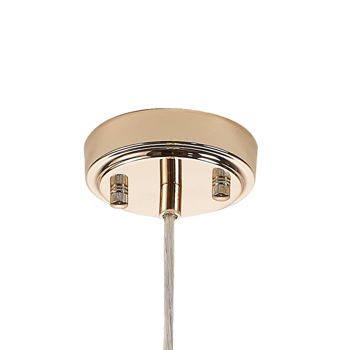 Wisteria 15cm Round 1 Light Crystal Pendant Light - French Gold