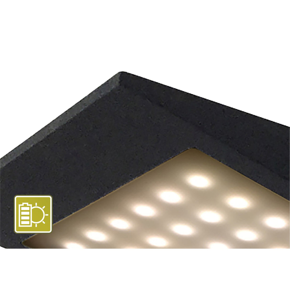 Yeti Solar/Sensor Outdoor LED Wall Light - Graphite